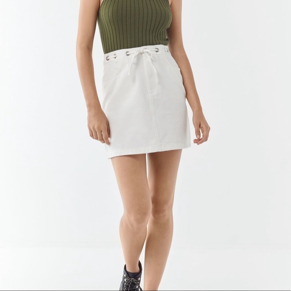 BDG Dresses & Skirts - URBAN OUTFITTERS BDG Molly Cinched Waist Mini Skirt